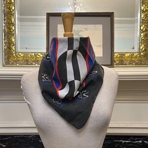 Vintage, Johnny G. Spinning scarf, first year Spinning Education Campaign